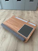 Laptoptafel / Schoottafel met kussen en handvat, Computers en Software, Laptoptafels, Ophalen, Zo goed als nieuw
