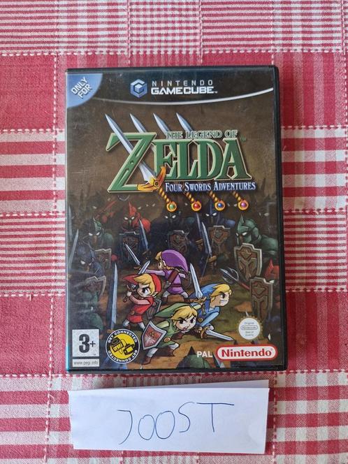 Zelda four swords adventures gamecube compleet, Spelcomputers en Games, Games | Nintendo GameCube, Gebruikt, Role Playing Game (Rpg)