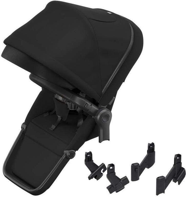 Thule Sleek Sibling Seat | zwart, Kinderen en Baby's, Kinderwagens en Combinaties, Zo goed als nieuw, Overige merken, Duowagen
