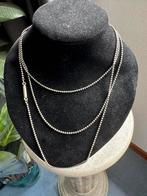 Vintage silver necklace made in the Navajo pearl style., Sieraden, Tassen en Uiterlijk, Verzenden, Zo goed als nieuw, Zilver, Overige materialen