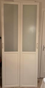 Pax Deuren & Ladeblok - Mat Glas, Huis en Inrichting, Kasten | Kledingkasten, Gebruikt, 200 cm of meer, Glas, Met lade(s)