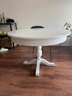 Ronde eettafel, Huis en Inrichting, Tafels | Eettafels, Ophalen, Gebruikt, 100 tot 150 cm, Vier personen