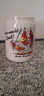 Bierpul Grill BBQ - Unieke verzamelpul, Huis en Inrichting, Keuken | Servies, Glas of Glazen, Gebruikt, Keramiek, Ophalen of Verzenden