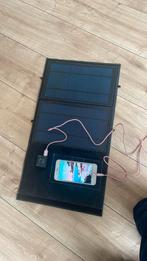 Zonnepaneel solar voor mobiel telefoons opladen, Ophalen of Verzenden, Zo goed als nieuw