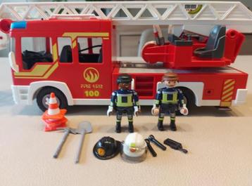 Playmobil brandweer ladderwagen beschikbaar voor biedingen