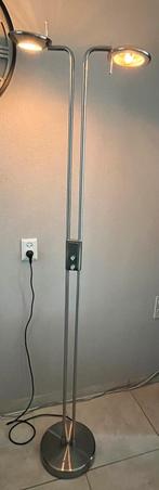 Jan des Bouvrie  2-armige staande lamp  messing, Ophalen, Zo goed als nieuw, 150 tot 200 cm