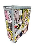 Noboringo "Tribute Roy Lichtenstein" Pop Art CeeVee Trolley, Ophalen, Minder dan 50 cm, Gebruikt, Minder dan 100 cm