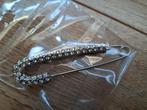 Veiligheidsspeld trouwjurk / broche steentjes, Ophalen, Nieuw, Overige materialen
