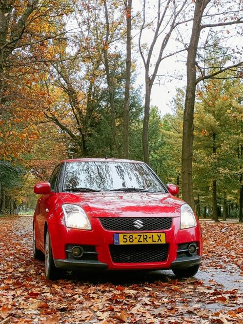 Suzuki Swift 1.6 3D Sport 2008 Rood, Auto's, Suzuki, Particulier, Swift, ABS, Airbags, Airconditioning, Bluetooth, Centrale vergrendeling