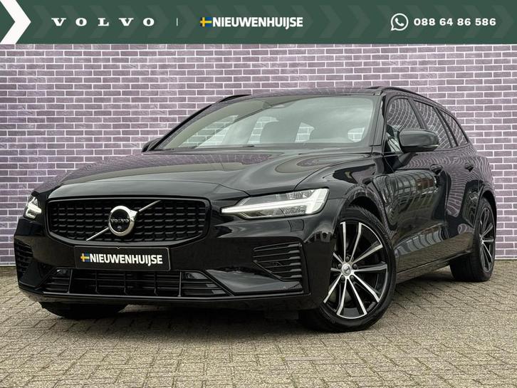 Volvo V60 2.0 T6 Plug-in hybrid AWD Plus Dark | Trekhaak | A, Auto's, Volvo, Bedrijf, Te koop, V60, 360° camera, 4x4, ABS, Achteruitrijcamera