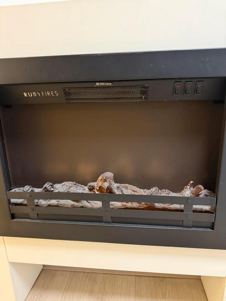 Sfeervolle Elektrische Haard - Ruby Fires, Huis en Inrichting, Haarden, Zo goed als nieuw, Elektrische haard, Ophalen of Verzenden