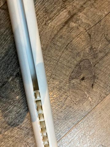 Witte Gordijnrails - 260cm beschikbaar voor biedingen
