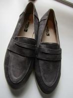 F936 Walkx mt 41 instappers taupe glittertje loafers, Verzenden, Instappers, Zo goed als nieuw, Overige kleuren
