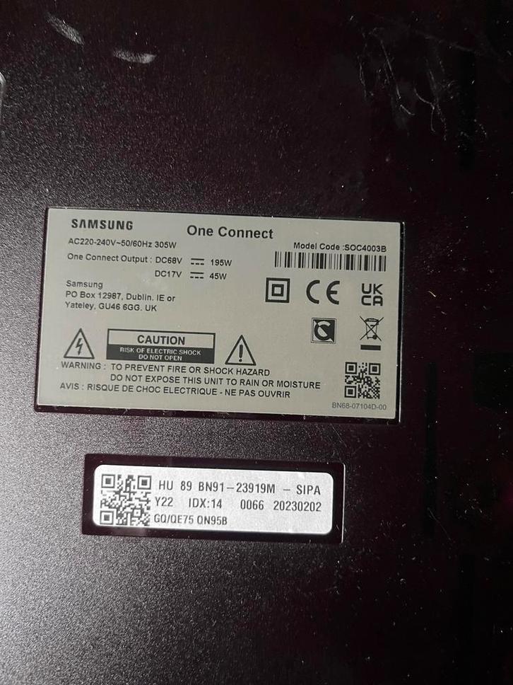 Samsung Neo QLED QN95B. ( connectbox ), Audio, Tv en Foto, Televisie-accessoires, Zo goed als nieuw, Ophalen of Verzenden