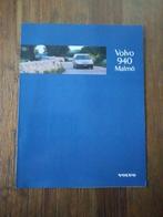 Volvo 940 Malmo  1996  4 pag., Boeken, Auto's | Folders en Tijdschriften, Volvo, Zo goed als nieuw, Verzenden