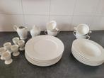 Servies wit, Ophalen