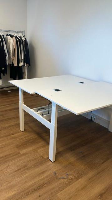 Handmatig verstelbaar duo bureau