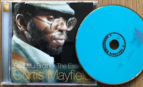 CURTIS MAYFIELD - Beautiful brother: The essential (CD), Cd's en Dvd's, Cd's | R&B en Soul, Soul of Nu Soul, 1960 tot 1980, Ophalen of Verzenden