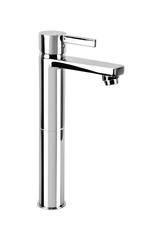 Luxe wastafelkraan, chroom, eenknopsbediening SKWH-02 Floks, Verzenden, Nieuw, Chroom, Kraan