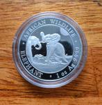 Somalische Olifant 1 oz 2024 zilver african wildlife, Postzegels en Munten, Edelmetalen en Baren, Ophalen of Verzenden, Zilver