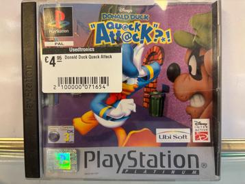 Donald Duck Quack Attack - PS1 beschikbaar voor biedingen
