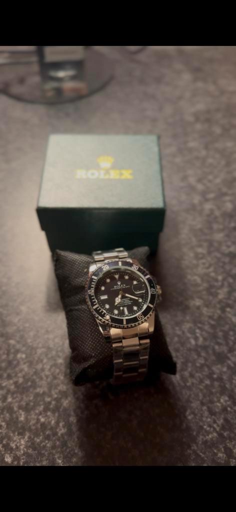 Submariner, Sieraden, Tassen en Uiterlijk, Horloges | Heren, Zo goed als nieuw, Polshorloge, Rolex, Staal, Ophalen of Verzenden