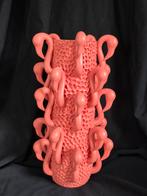 Light & Living xl Vaas FLAMINGO - Ø22x39cm - Roze, Huis en Inrichting, Woonaccessoires | Vazen, Kunststof, Overige kleuren, Ophalen of Verzenden