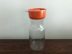 Riedel glazen sapkan kan kruik oranje dop retro vintage, Verzamelen, Ophalen of Verzenden, Huis en Inrichting