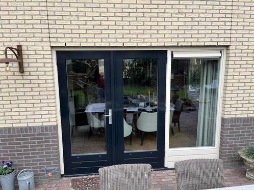 Achterpui woonhuis met 2 openslaande deuren., Doe-het-zelf en Verbouw, Kozijnen en Schuifpuien, Gebruikt, Overige typen, Hout