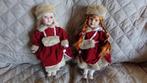 Twee prachtige poppen met bontmof, Ophalen, Zo goed als nieuw, Pop