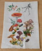 Borduurwerk Paddenstoelen, Gebruikt, Overige typen, Ophalen of Verzenden, Nvt