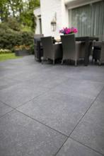 Restpartij GeoCeramica Impasto Negro 60x60, Tuin en Terras, Tegels en Klinkers, Niet ingevuld, Keramiek, Niet ingevuld, Nieuw