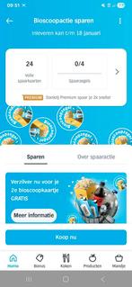 Bioscoop kaarten AH, Tickets en Kaartjes, Eén persoon, Kortingskaart
