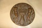 BRONZEN PENNING 50ste JAARBEURS  15 APRIL 1948, Ophalen of Verzenden, Brons