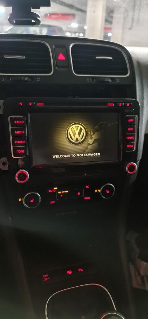 Vw RNS 510 - golf 5/6, Auto diversen, Autoradio's, Ophalen of Verzenden, Gebruikt