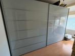 Ruime kledingkast met schuifdeuren, Ophalen, Gebruikt, 50 tot 75 cm, 200 cm of meer