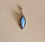 Antieke hanger, Sieraden, Tassen en Uiterlijk, Antieke sieraden, Verzenden, Zilver, Hanger, Met edelsteen