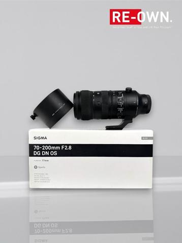 Sigma 70-200mm f/2.8 DG DN OS Sports SONY E mount + doos) beschikbaar voor biedingen