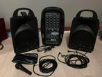 Behringer Europort PPA500BT - Versterker, boxen en microfoon, Ophalen, Stereo, 120 watt of meer, Overige merken