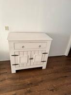 Witte Dressoir met Lades en Kastjes, Ophalen, Gebruikt, 100 tot 150 cm, Landelijk