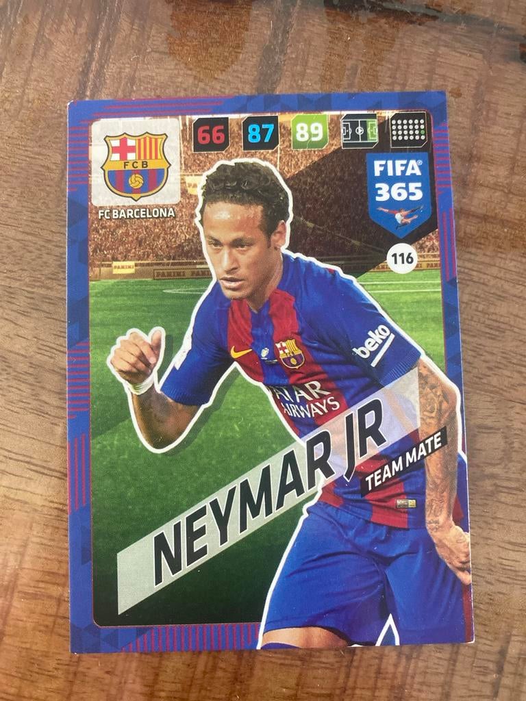 Neymar Jr. FC Barcelona FIFA 365 Spelerskaart, Ophalen of Verzenden, Zo goed als nieuw, Buitenlandse clubs, Spelerskaart