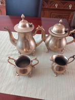 koper of messing koffie en thee servies, Ophalen of Verzenden, Koper