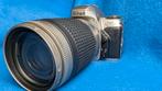 Nikon F65 Inc Nikon af nikkor 70-300 lens, Audio, Tv en Foto, Fotocamera's Analoog, Ophalen of Verzenden, Zo goed als nieuw, Spiegelreflex