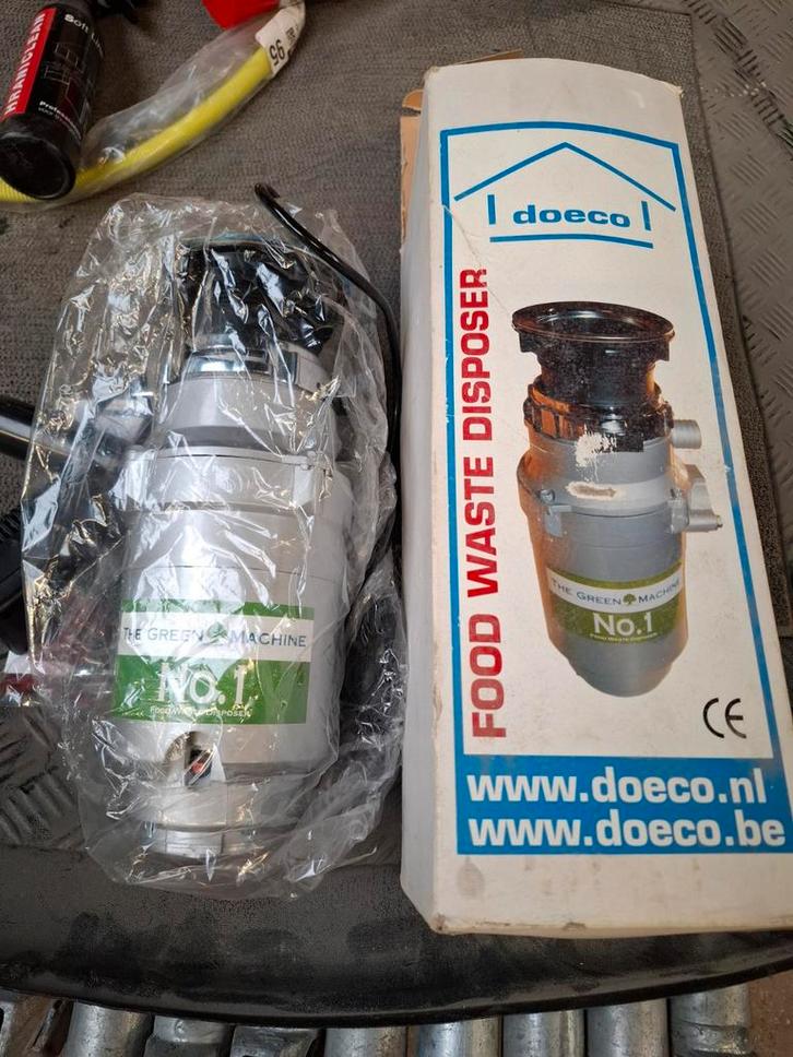 Doeco “The Green Machine No. 1” – voedselrestenvermaler  n, Huis en Inrichting, Keuken | Keukenbenodigdheden, Nieuw, Ophalen of Verzenden