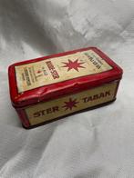 Vintage Roode Ster Tabaksblik, Verzamelen, Blikken, Ophalen, Gebruikt