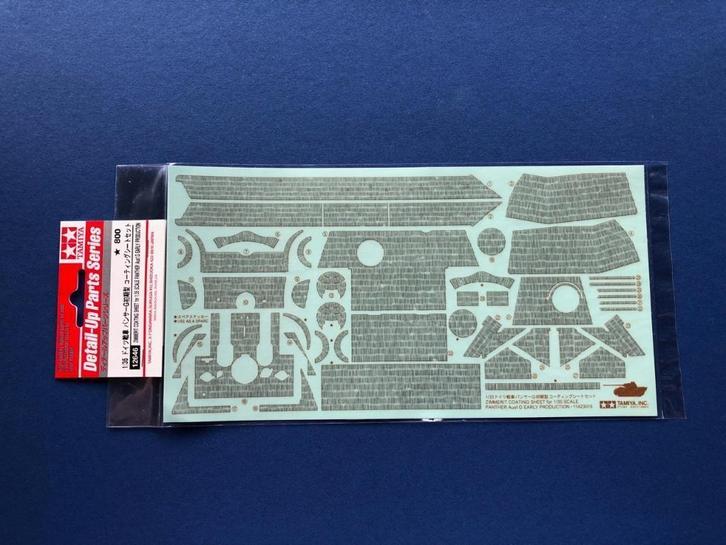 Tamiya 12646 Zimmerit coating sheet Panther ausf G 1/35, Hobby en Vrije tijd, Modelbouw | Figuren en Diorama's, Nieuw, 1:35 tot 1:50