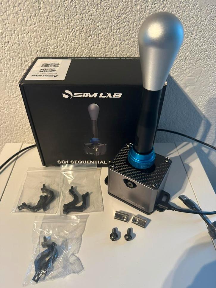 SimLab handbrake&shifter, Computers en Software, Joysticks, Zo goed als nieuw, Ophalen of Verzenden