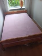 Gratis bed 140x200 cm, Huis en Inrichting, Ophalen, Gebruikt, Bruin, Tweepersoons
