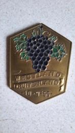 auto embleem Westland Druivenland 1955 !!, Ophalen of Verzenden, Gebruikt