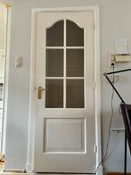 Kamerdeur en wc-deur, Doe-het-zelf en Verbouw, Deuren en Horren, Glas, 80 tot 100 cm, Gebruikt, Ophalen